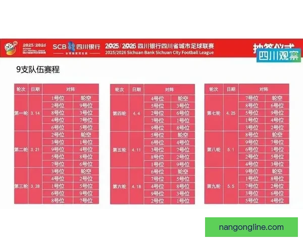 2026赛季苏州超级联赛完整赛程公布 各队强强对决引发关注